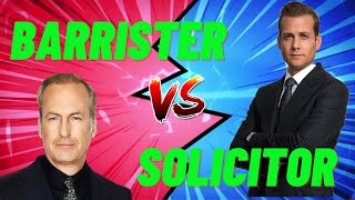 Barrister v Solicitor  Salary Work and Education Needed  EZ Law [upl. by Moclam]