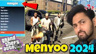 How to Install MENYOO TRAINER in GTA 5 LATEST VERSION 2024  GTA 5 Mods 2024 HindiUrdu  THE NOOB [upl. by Nwahsav]