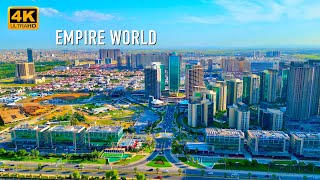 Empire World 4K 60FPS Aerial View ERBIL KURDISTAN Drone [upl. by Nilkoorb33]