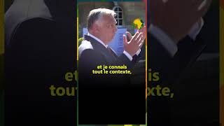 Orban quotIl n’y a pas de solution à ce conflit sur le champ de bataillequot [upl. by Matty]