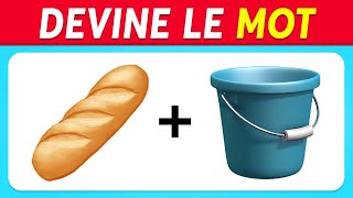 Devine 50 MOTS en ÉMOJIS  Quiz Émoji 2024 [upl. by Nedloh959]