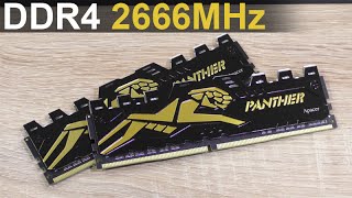 Apacer Panther 16GB DDR42666 Memory Review [upl. by Ainehta]