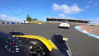 Radical SR8 Knockhill RPE V8 Track day [upl. by Debbie]