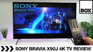 Sony BRAVIA X90J XR 2021 4K Smart TV Review  55quot [upl. by Bunde]