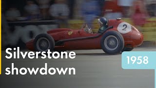 British Grand Prix 1958  Silverstone  Shell Historical Film Archive [upl. by Eyahs152]