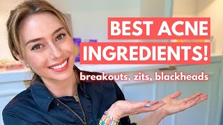 Top 5 Ingredients for Acne Breakouts Blackheads Oily Skin  Dr Shereene Idriss [upl. by Yatnahc65]