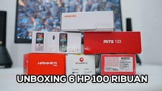 Unboxing Feature Phone Evercoss Advan Polytron Mito iCherry amp Strawberry [upl. by Warram]