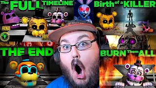 ALL FNAF LORE Game Theory Fnaf Complete amp Ultimate Timeline with Ruin DLC FNAF REACTION [upl. by Mckeon]