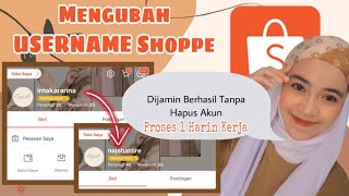 Cara Mengubah Username Shopee tanpa hapus akun terbaru 2023 [upl. by Hogle60]