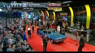 MECUM SOLD 35 Million  1971 Plymouth Hemi Cuda Convertible [upl. by Anelrac]