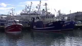 Fraserburgh Harbour fishing boats [upl. by Weisbrodt610]