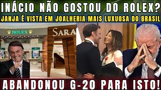 URGENTE VAZA IMAGENS DE JANJA NA JOALHERIA MAIS LUXUOSA DO BRASIL ROLEX DE OURO PARA CASAL JANJO [upl. by Dnalerb]