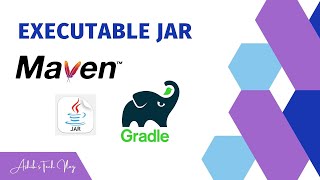 How to create executable java jar using maven and gradle [upl. by Gersham756]