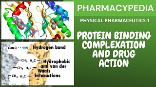 PROTEIN BINDING COMPLEXATION AND DRUG ACTION  UNIT 4  PHYSICAL PHARMACEUTICS 1 BPHARMPHARMACY [upl. by Alletneuq830]