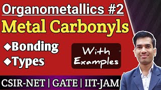 Metal Carbonyls  Metal Carbonyls in Coordination CompoundsMetal Carbonyls Organometallic Chemistry [upl. by Ande733]