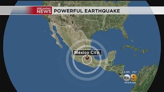 M71 Quake Rocks Mexico City On Anniversary Of 1985 Earthquake [upl. by Wendel]