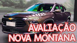 Avaliação NOVA CHEVROLET MONTANA 2023  MAIS BARATA QUE A TORO E MAIS CARA QUE A STRADA [upl. by Ehtylb730]