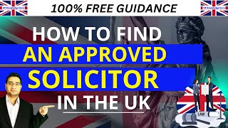 Finding the Best Lawyer for Your Legal Needs  How to Find a Approved Solicitor in the UK [upl. by Miles]