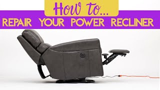 HowTo Power Recliner Repair [upl. by Queridas]