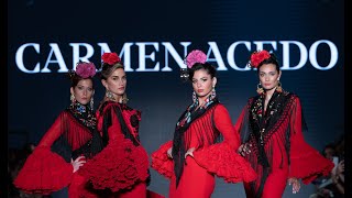 Desfile de Carmen Acedo en We Love Flamenco 2024 [upl. by Chobot331]