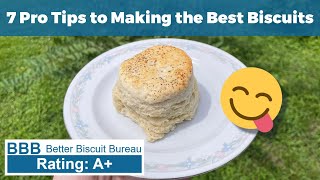 The Best Biscuit Recipe 7 Tips to Biscuit Perfection [upl. by Inalej]