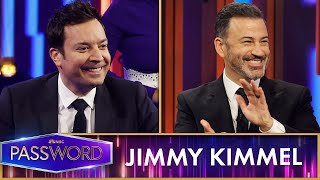 Jimmy Fallon and Jimmy Kimmel Play a quotNaughtyquot Round of Password [upl. by Nohsyt15]