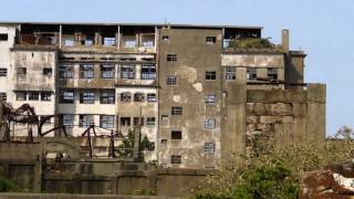 Gunkanjima Hashima 軍艦島 端島 official tour  Skyfall Island [upl. by Lynette528]