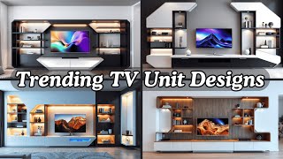 Stunning TV Unit Designs Trending Ideas for Your Living Room [upl. by Enniroc]