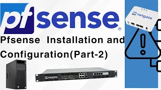 PfSense Firewall Installation and Configuration [upl. by Marguerie]