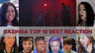 BAZINGA MV SB19 TOP 10 Best Reaction Compilation Foreign Edition [upl. by Roots]