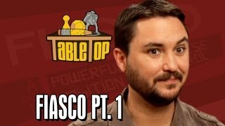 Fiasco Alison Haislip Bonnie Burton and John Rogers join Wil on TableTop episode 8 [upl. by Aylat]