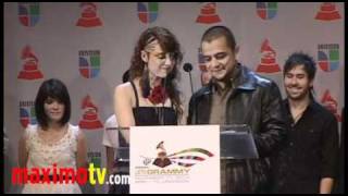 11th Annual Latin GRAMMY Awards Nominations September 8 2010 [upl. by Cosette]