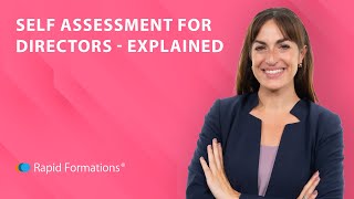 Self Assessment for directors – explained [upl. by Paviour466]