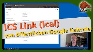 ICS Link Ical von öffentlichen Google Kalendern [upl. by Lennard]