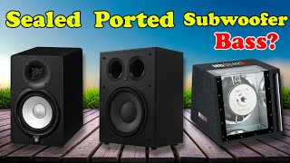 Where is more bass sealed box vs ported box vs band pass box [upl. by Hewes]