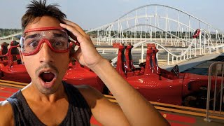 RIDING THE FASTEST ROLLER COASTER IN THE WORLD  Ferrari World  Is It Worth It [upl. by Narda]