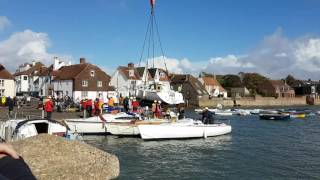 Emsworth Boat Lift 2016 [upl. by Htidra]