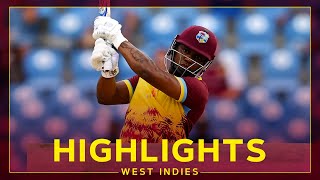 Evin Lewis and Shai Hope Star  Highlights  West Indies v England  4th T20I [upl. by Meras707]