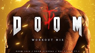 DOOM WORKOUT MIX  Doom Eternal  Ancient Gods DLC Part 1 amp 2 Music [upl. by Zadoc]