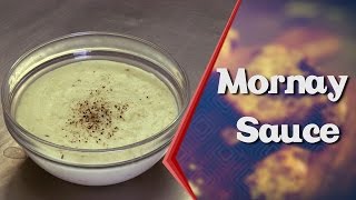 How To Make Cheesy Mornay Sauce White Sauce [upl. by Arolf]