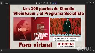 Los 100 puntos de Claudia Sheinbaum y el Programa Socialista [upl. by Normak]