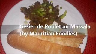 Gesier de Poulet au Massala [upl. by Samuella]