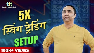 Tuesday Technical Talk  5X Swing Trading Setup [upl. by Aryamo]