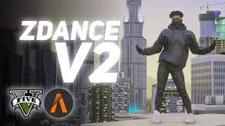 GTA V FiveM Custom Dances Animations  ZDance V2  FiveM Dances Emote [upl. by Cheyney350]