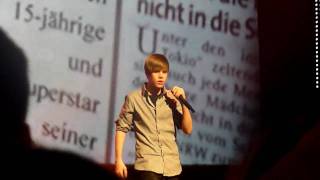 HD Justin Bieber Love Me  The Dome 53 Live [upl. by Yekcin188]