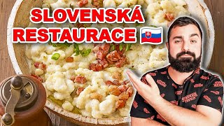 Nejlepší SLOVENSKÁ Restaurace u nás  U Skřetů [upl. by Eirol]