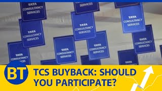 How does TCS buyback create opportunities for short amp long term investors   TCS  Shares [upl. by Nnaecarg]