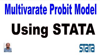 Multivarate Probit Model Using STATA [upl. by Walliw459]