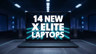 14 New Snapdragon X Elite AI Laptops [upl. by Alyehs]