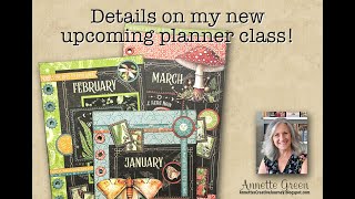 New Planner Class  Monthly Dashboard Pages [upl. by Eadith]